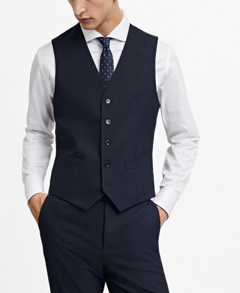 Men's Slim-Fit Suit Vest