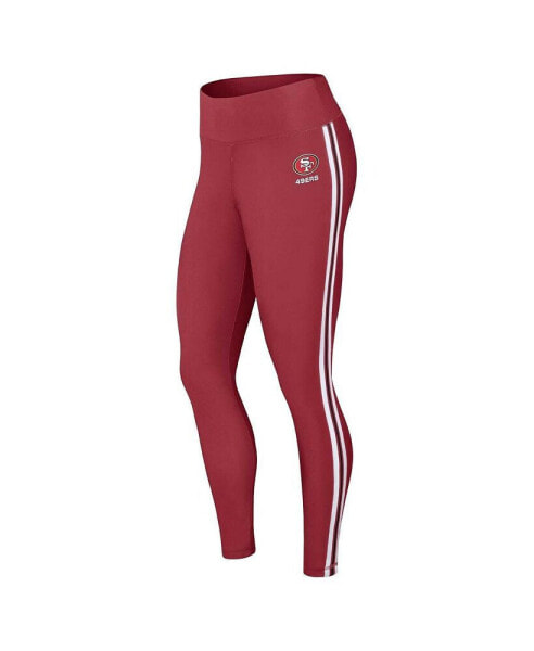 Women's Scarlet San Francisco 49ers Color Block Leggings