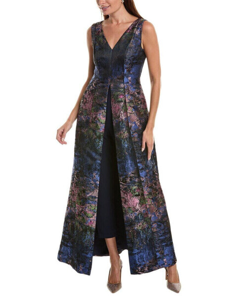 Kay Unger Clark Walk Thru Jumpsuit Women's