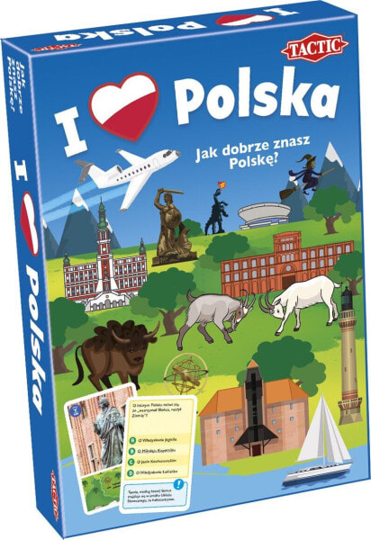 Tactic Gra planszowa I Love Polska