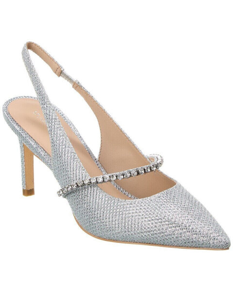 Stuart Weitzman Crystalline 75 Mesh Slingback Pump Women's