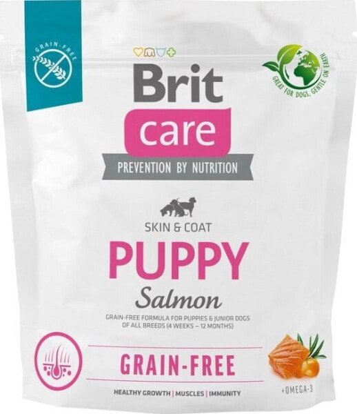 Brit Sucha karma dla psa Dog Grain-free Puppy Salmon 1 kg