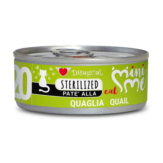 DISUGUAL Mini-Me Sterilized Quail 12x85g Wet Cat Food