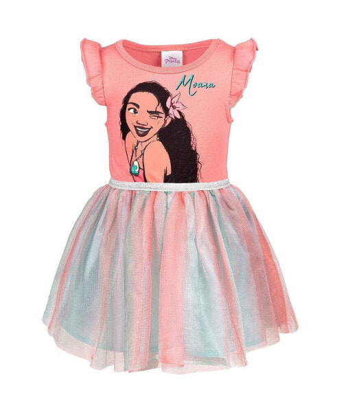 Girls Raya and the Last Dragon Mermaid Frozen Nightmare Before Christmas Tulle Dress Toddler to Big Kid