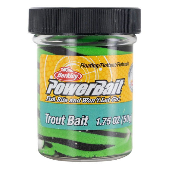 BERKLEY Twisty Turtle Trout Bait Swirl Range Power Bait 50g