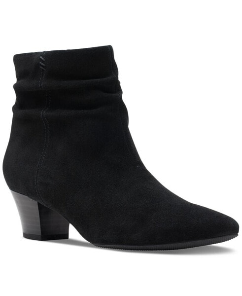 Women's Teresa Skip Scrunched Dress Ankle Booties