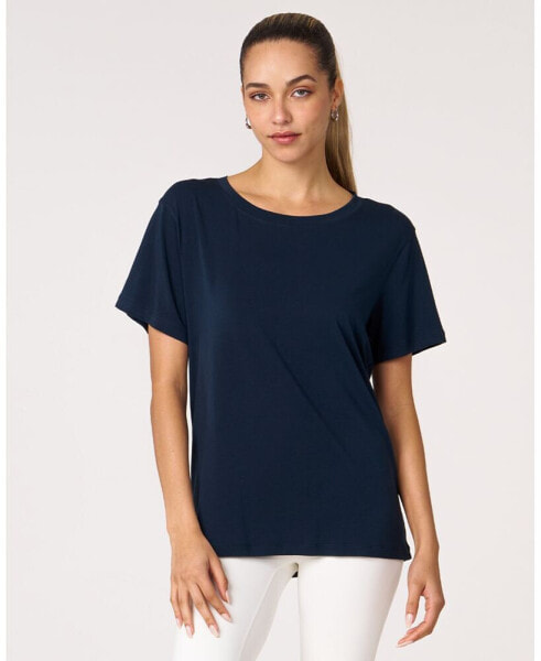 Women's Rebody Essentials Oversized Short Sleeve Top