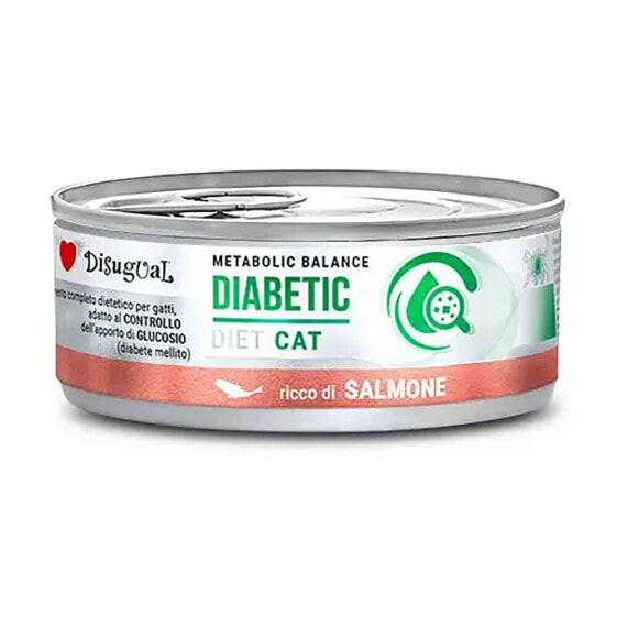 DISUGUAL Diet 85g food for diabetic cats with salmon 12 units