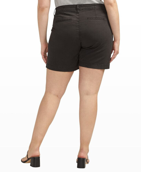 Plus Size Chino Shorts