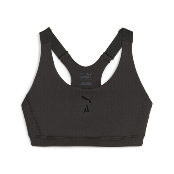 Puma Seasons High Impact Sports Bra Womens Black Casual 52415001