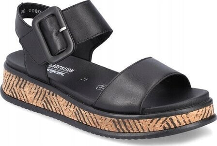 Rieker Rieker Sandals W0800-00 Czarne 38