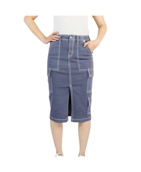 Women's Slate Cargo Skirt