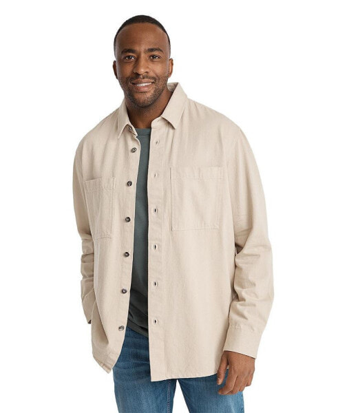 Men's Kendrick Twill Overshirt Jacket