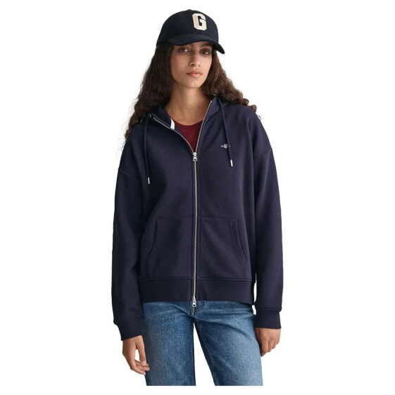 GANT Rel Shield full zip sweatshirt