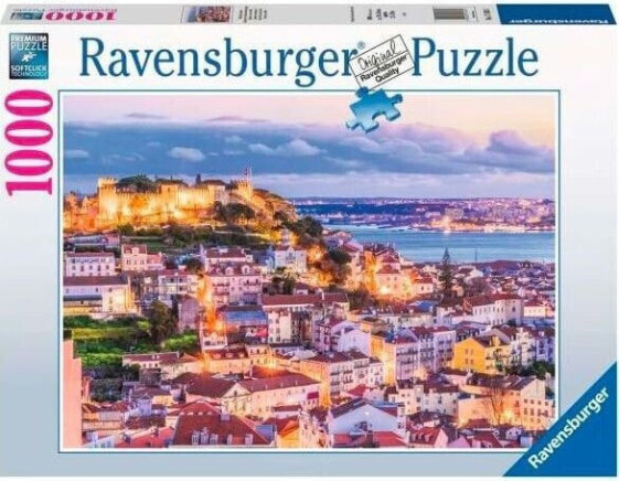 Ravensburger Puzzle 2D 1000 elementów Vista su Lisbona