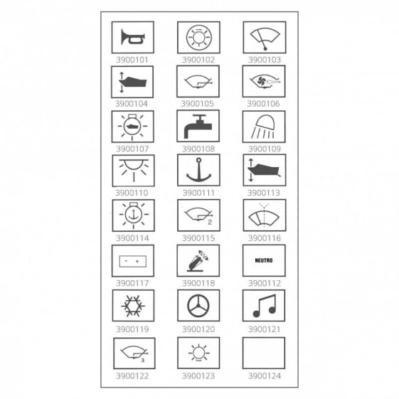 OEM MARINE Navigation Light Front Panel