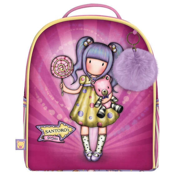 SANTORO LONDON Gorjuss™ Fairground First Prize Backpack