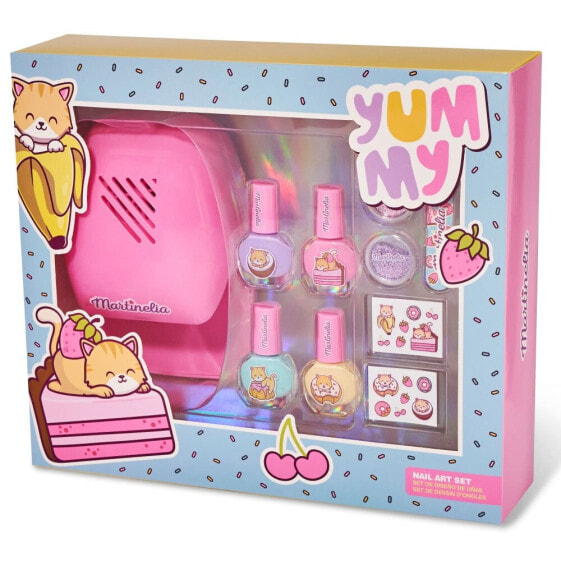 MARTINELIA Full Set ChildrenS Manicura With Nail Dryer