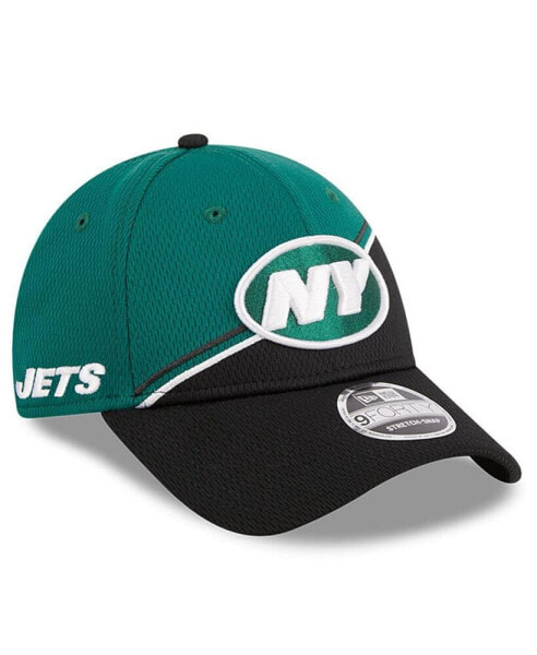 Men's Green, Black New York Jets 2023 Sideline 9FORTY Adjustable Hat