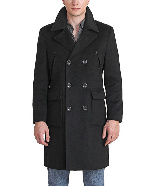 Men Addison Wool Blend Pea Coat