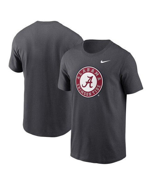 Men's Anthracite Alabama Crimson Tide Primetime Evergreen Alternate Logo T-Shirt