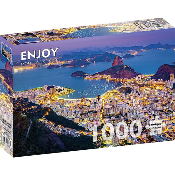 Puzzle Rio de Janeiro bei Nacht