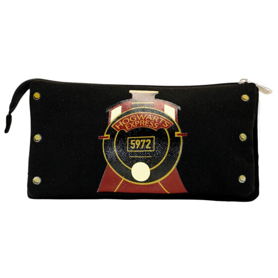 KARACTERMANIA Harry Potter Triple Pocket Pencil Case Hogwarts Express