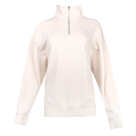 Puma Yona HalfZip Crew Pullover Womens Size L 62402487