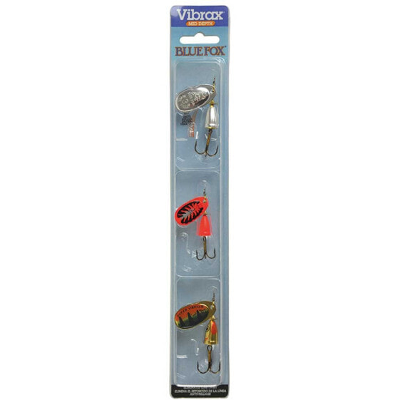 BLUE FOX Kit Vibrax Predators Spoon