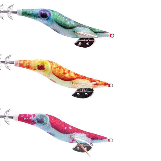 KABO SQUID Natural Dark Eyes 1.5 Squid Jig 3.4g 50 mm