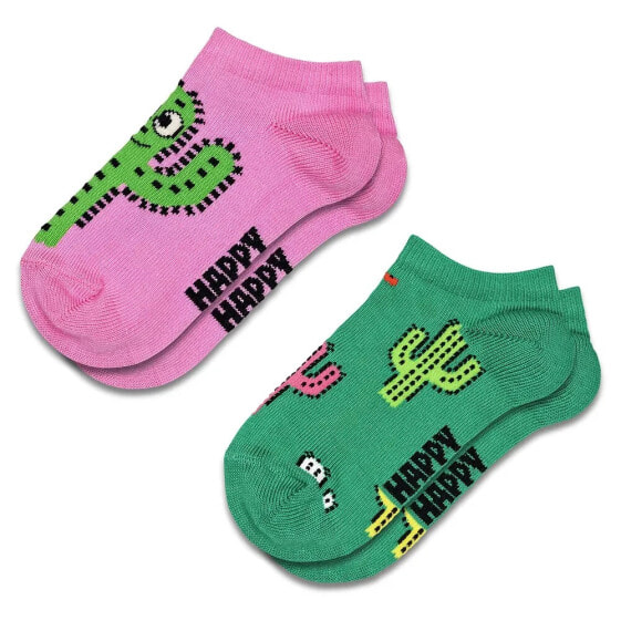 HAPPY SOCKS Cactus short socks 2 pairs