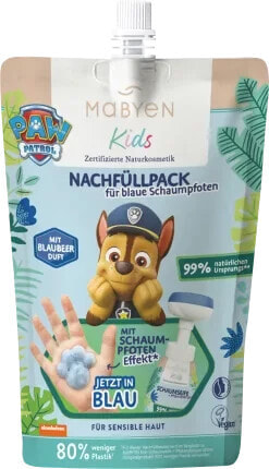 Schaumseife Paw Patrol blau, Nachfüllpack, 250 ml