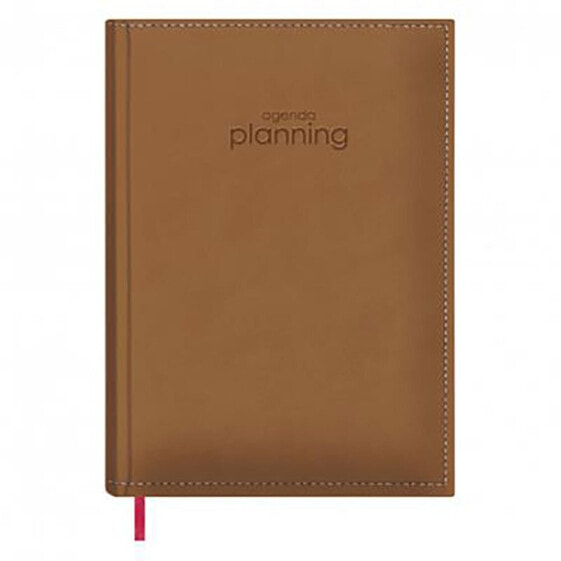 DOHE 21X29 cm Cámel 12133 Day per Page Perpetual Planning Agenda