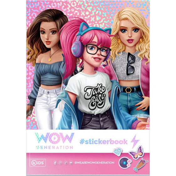 WOW GENERATION Sticker Book Set