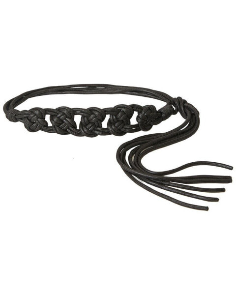 B-Low The Belt Cordelia Waxed Cord Belt Women's Black Os