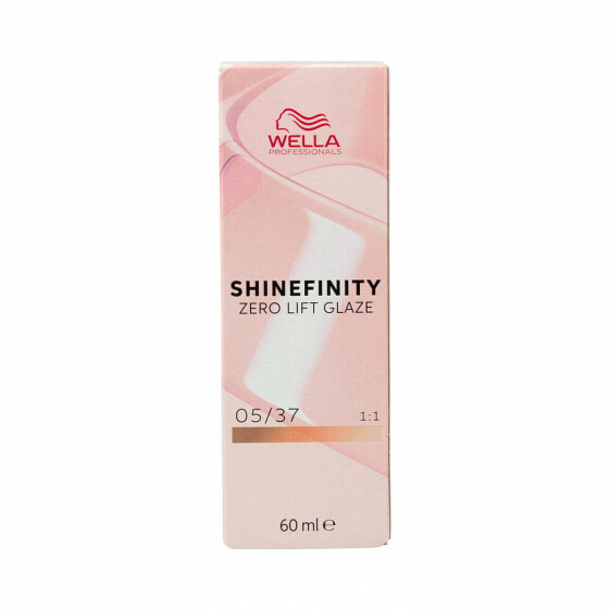 Перманентный краска Wella Shinefinity Nº 05/37 (60 ml)