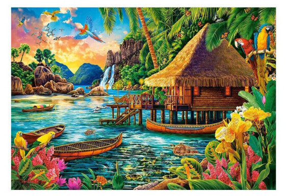 Puzzle Tropische Insel