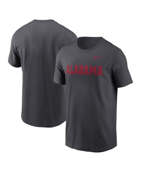 Men's Anthracite Alabama Crimson Tide Primetime Evergreen Wordmark T-Shirt