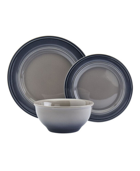 Festival Ombre Dinnerware, Set of 12