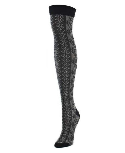 Женские носки MeMoi womens Leaf Vine Over The Knee Socks