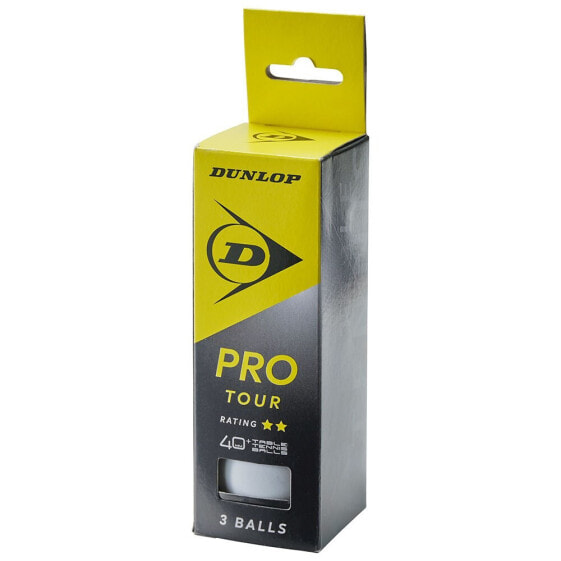 DUNLOP 40+ Pro Tour Table Tennis Balls