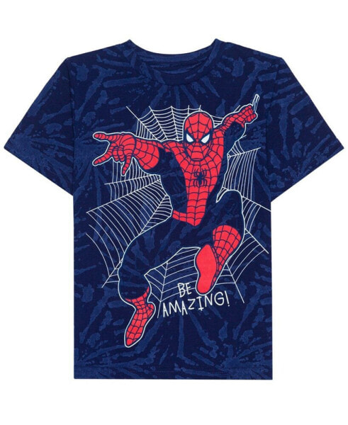 Toddler Boys Be Spider Amazing Short Sleeve Graphic T-shirt