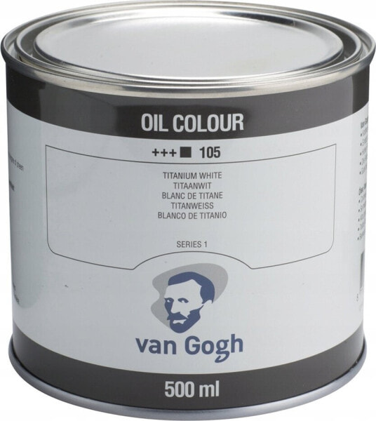 Talens Van Gogh Oil Colour Tin Titanium White (Safflower Oil) 105