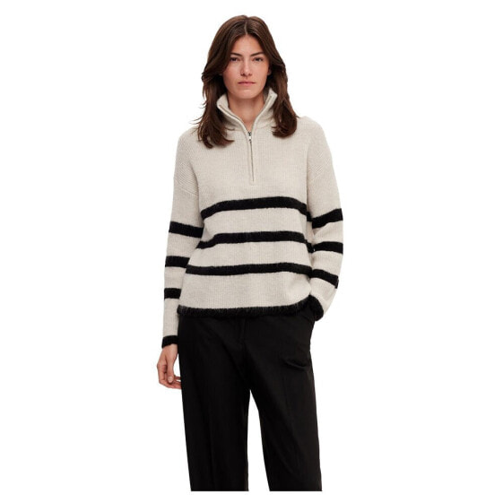 SELECTED Maline Half Zip Sweater