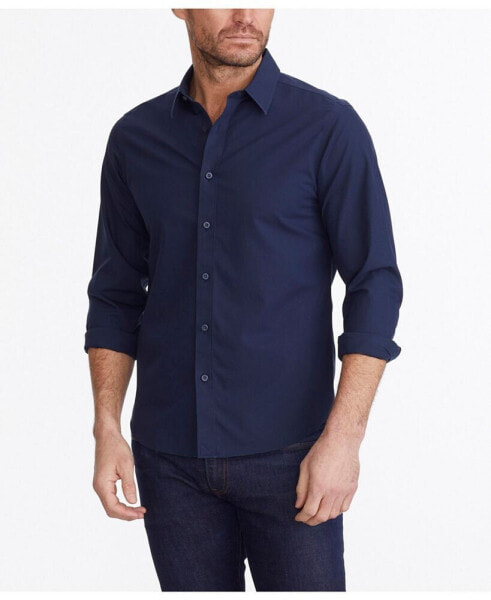 Men's Slim Fit Wrinkle-Free Castello Button Up Shirt