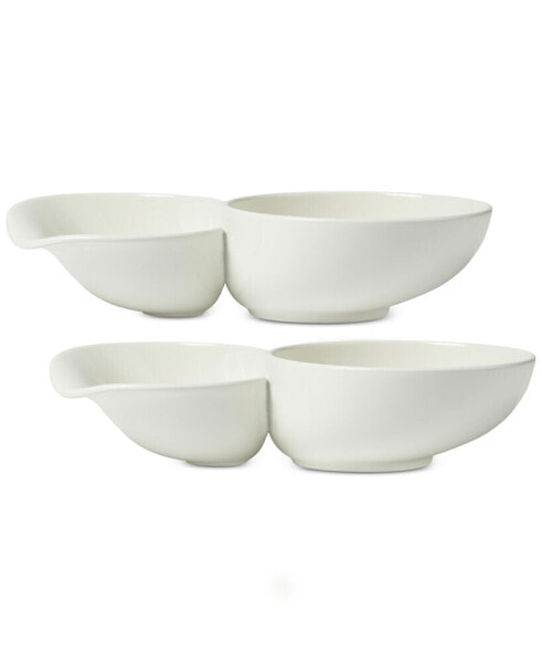 Soup Passion 2-Pc. Large Double-Section Soup Bowl Set