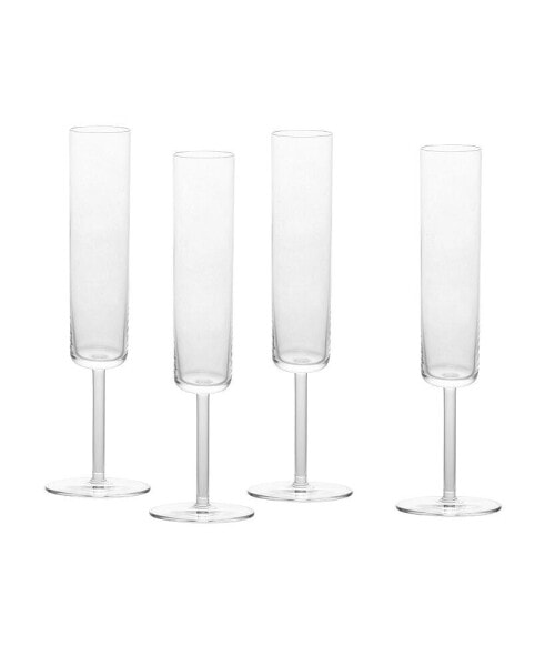 Modo Champagne Flute 5.5oz - Set of 4