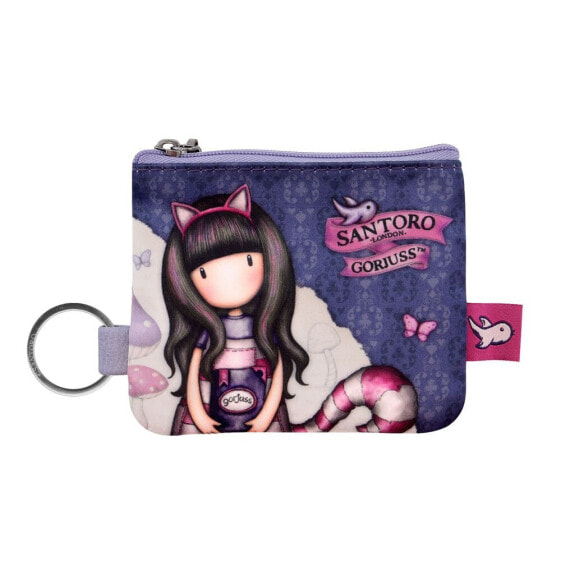 Кошелек-брелок SANTORO LONDON Gorjuss™ Cheshire Cat