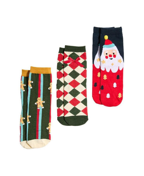 Women's X MAS SOCKS GIFT SET OF THREE