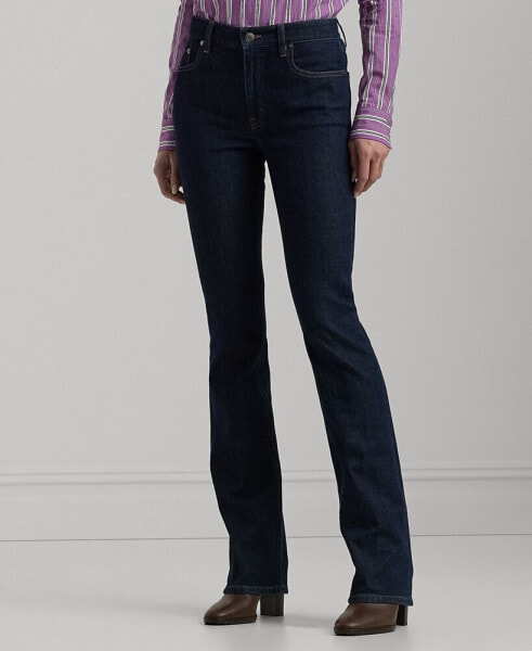 Plus Size High-Rise Bootcut Jeans